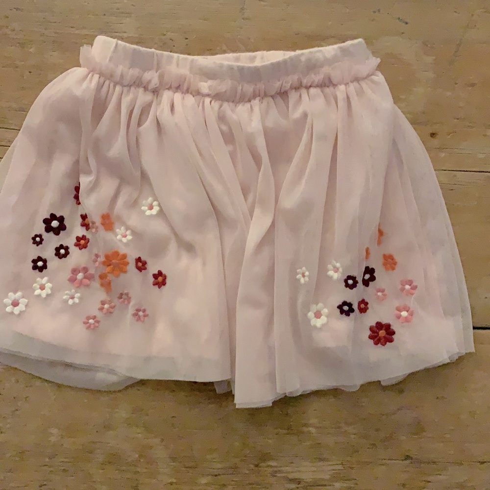 Gymboree tulle pink skirt